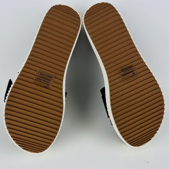 NWOB JOIE Women's Lyla Black Leather Adjustable Buckle Platform Sandals Size 9 - Picture 11 of 14